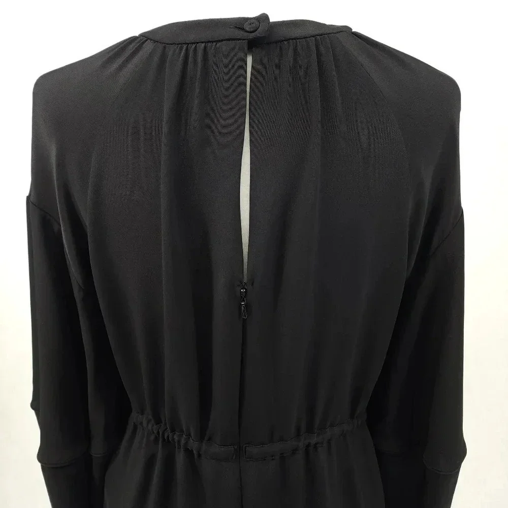Fendi Vneck Drawstring Waist Knee Length Dress - Picture 4 of 10